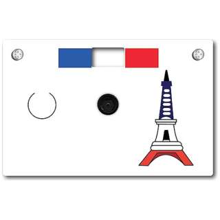 02.09.0004 y[p[J Paper Camera Pop Art Eiffel Tower
