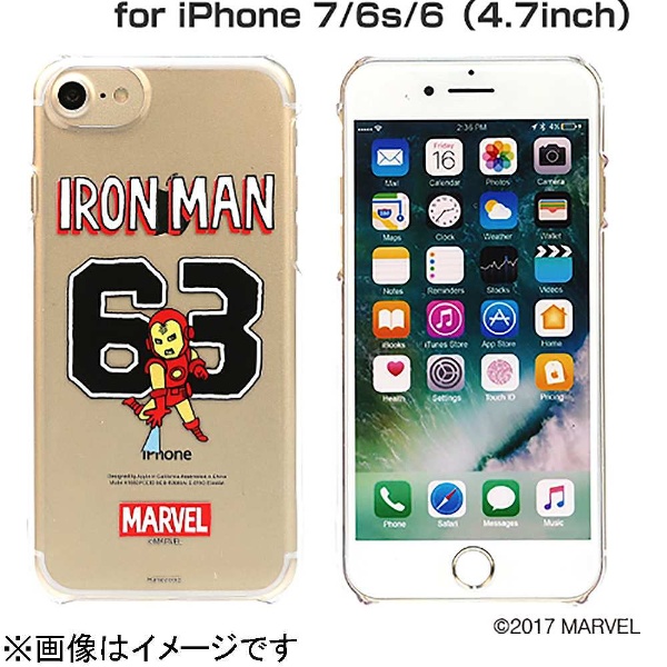 １着でも送料無料 iPhone 7 6s 6用 MARVEL POP IP6S7マーベルハードケースIM CASE 在庫限り アイアンマン HARD Characters