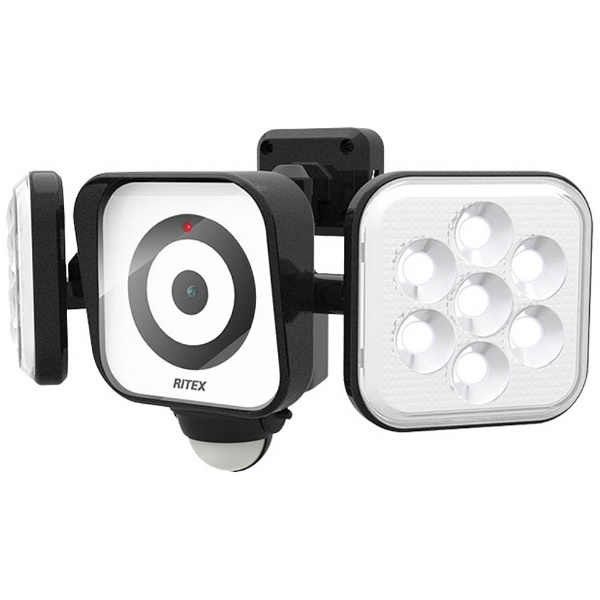  LEDセンサーライト防犯カメラ8W×2灯 CAC8160