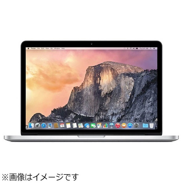 MacBookPro 13インチ USキーボードモデル[Early 2015/SSD 128GB/メモリ 8GB/2.7GHzデュアルコア Core  i5]シルバー MF839JA/A