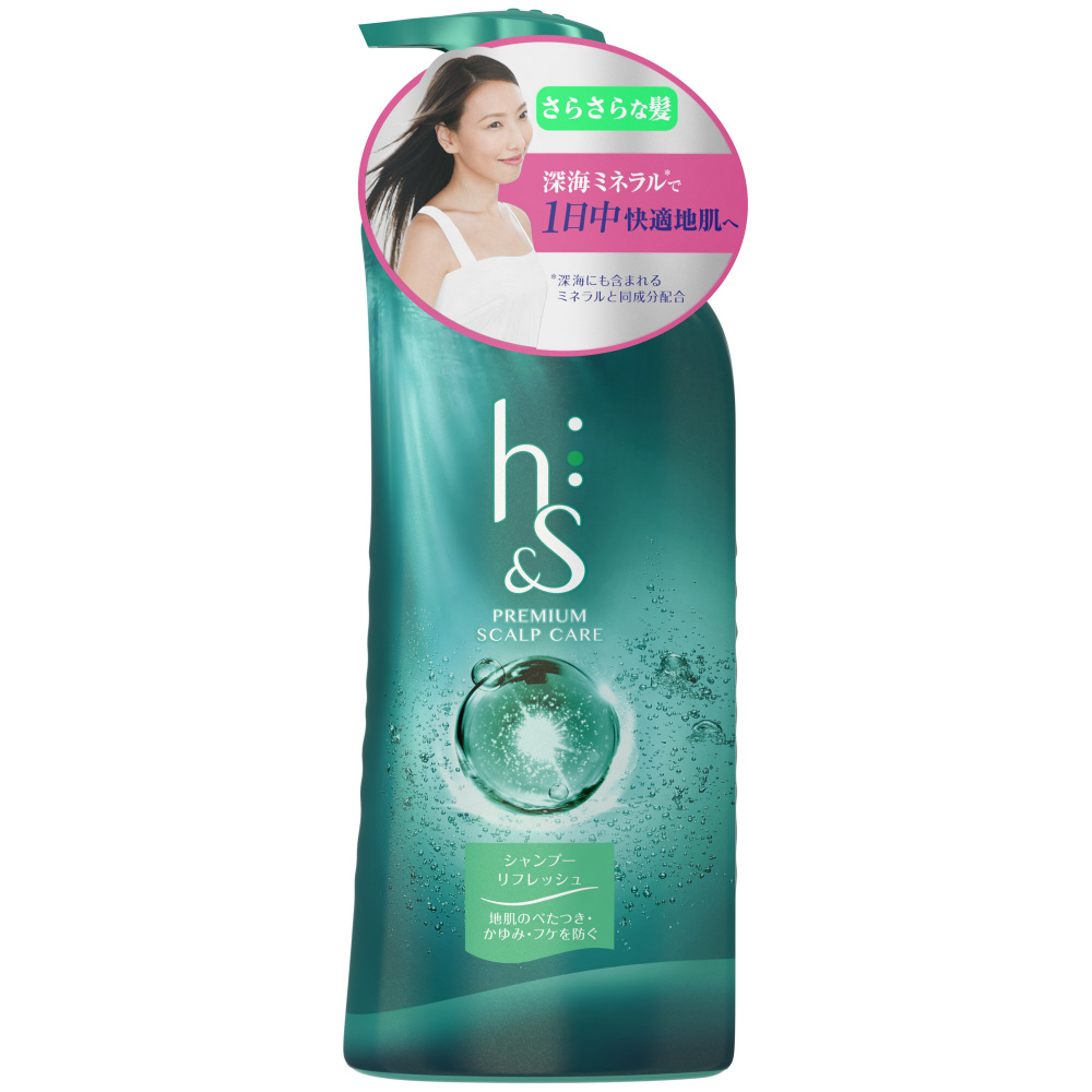 h&s(エイチアンドエス) リフレッシュ シャンプー(370ml) ポンプ〔シャンプー〕 P&G｜ピーアンドジー 通販 | ビックカメラ.com