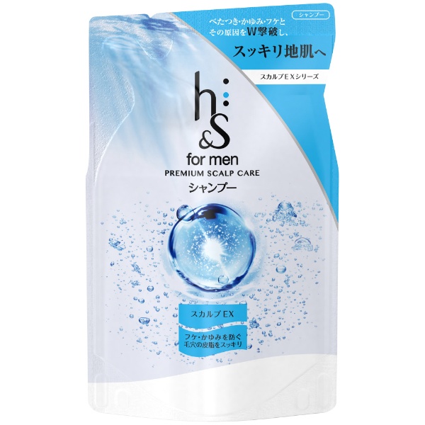 h&s(Ｈ和Ｓ)四人头皮EX洗发水替换装300ml[洗发水]