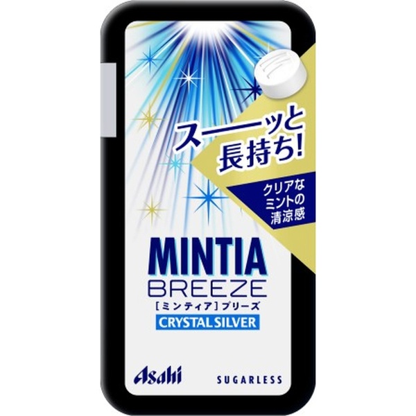 MINTIA BREEZE（ミンティア ブリーズ） クリスタルシルバー アサヒグループ食品｜Asahi Group Foods 通販 |  ビックカメラ.com