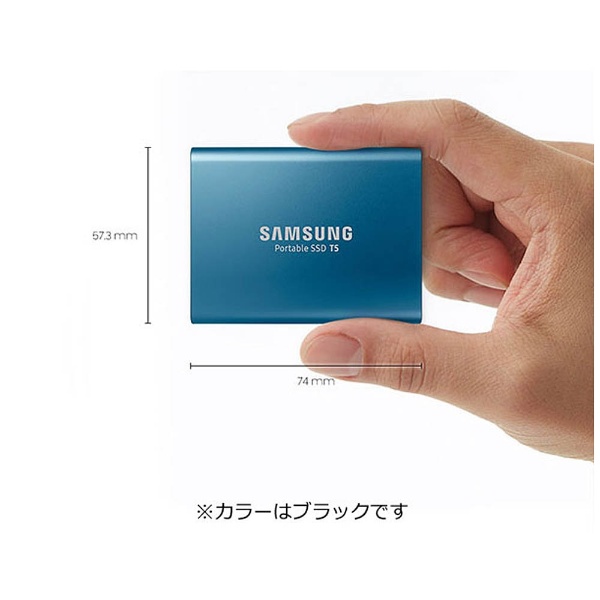 MU-PA1T0B/IT 外付けSSD T5シリーズ [1TB /ポータブル型] SAMSUNG｜サムスン 通販 | ビックカメラ.com