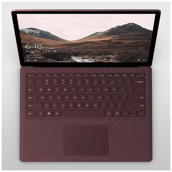 Surface Laptop[13.5型/SSD：256GB /メモリ：8GB /IntelCore i5/バーガンディ  /2017年8月モデル]DAG-00078 ノートパソコン サーフェス ラップトップ