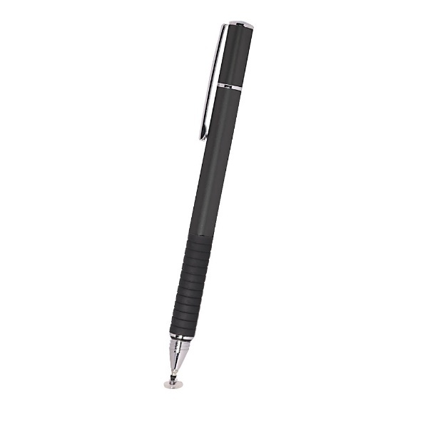 タッチペン：静電式〕 ディスク型＆導電繊維ペン先静電式タッチペン OWL-TPSE02-BK ブラック OWLTECH｜オウルテック 通販 