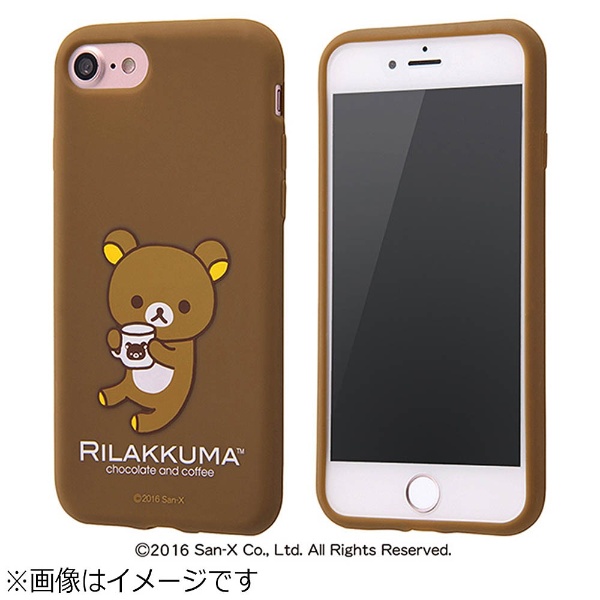  iPhone 7用 シリコンケース リラックマ リラックマ IN-SXP7C/RK