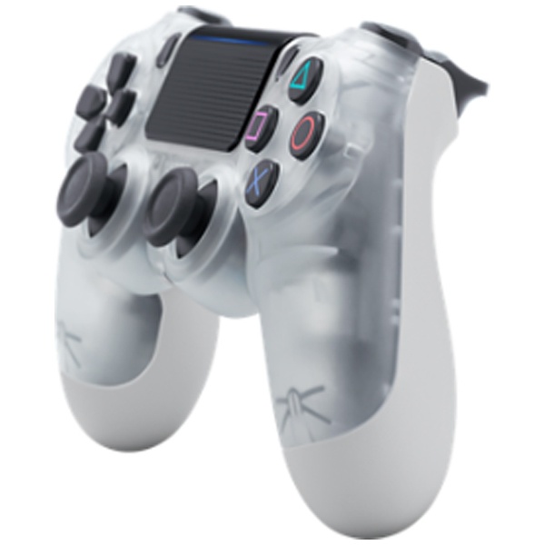 【純正】ワイヤレスコントローラー(DUALSHOCK4) クリスタル CUH-ZCT2J17［PS4］