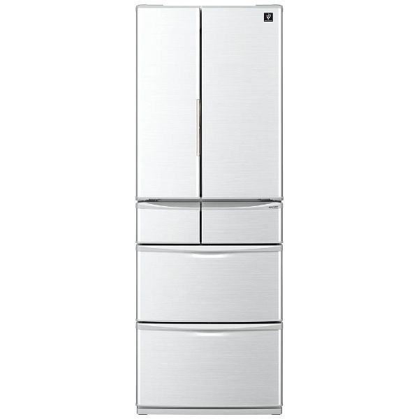 SJ-P461D-H 冷蔵庫 プラズマクラスター冷蔵庫 グレー系 [6ドア /観音開きタイプ /455L] 【お届け地域限定商品】