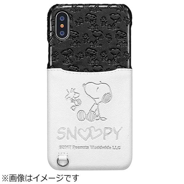 Iphone X用 スヌーピー ポケットケース ホワイト ブラック Toei576 東栄 Toei 通販 ビックカメラ Com