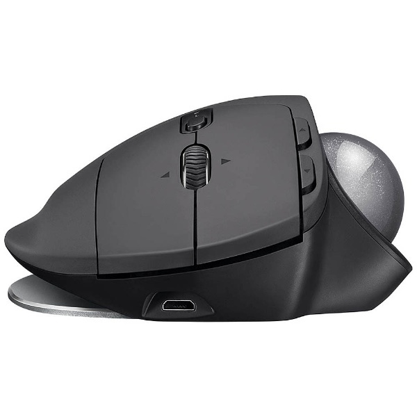 マウス MX ERGO ブラック MXTB1s [光学式 /無線(ワイヤレス) /6ボタン /Bluetooth・USB]