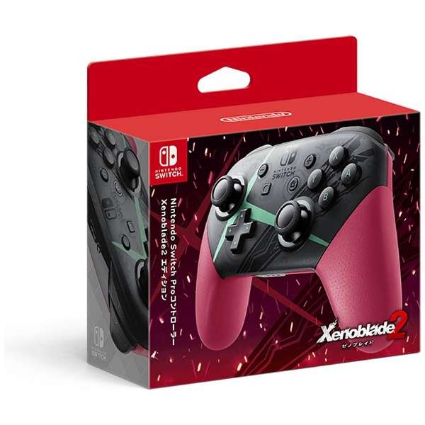 【純正】Nintendo Switch Proコントローラー Xenoblade2エディション HAC-A-FSSKD[Switch] 任天堂