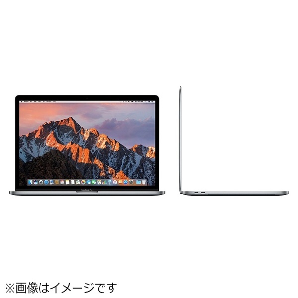MacBookPro 15インチ Touch Bar搭載 USキーボードモデル[2016年/SSD 256GB/メモリ  16GB/2.6GHzクアッドコアCore i7]スペースグレイ MLH32JA/A