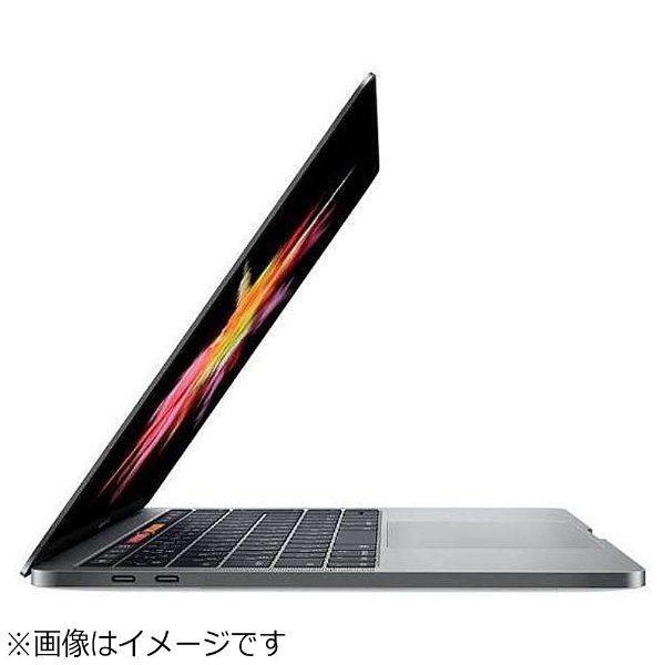 MacBookPro 13インチ Touch Bar搭載 USキーボード カスタマイズモデル[2016年/SSD 512GB/メモリ  16GB/3.3GHzデュアルコア Core i7]シルバー MPDL2JA/A