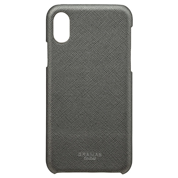 iPhone 無料 X用 格安 価格でご提供いたします レザーケースEURO Passione Shell CBC60317GMG Case ガンメタル Leather