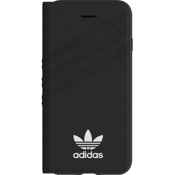 Iphone 8 手帳型 Booklet Case Suede ブラック ホワイト アディダス Adidas 通販 ビックカメラ Com