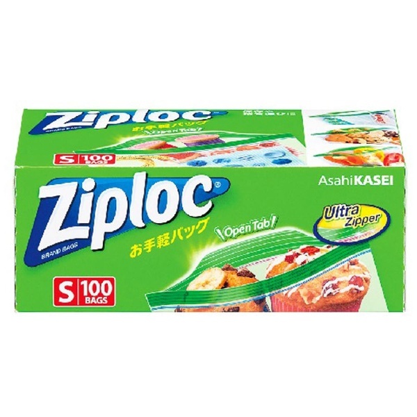 Ziploc(ジップロック)お手軽バッグ Sサイズ 100枚 旭化成ホームプロダクツ｜Asahi KASEI 通販 | ビックカメラ.com