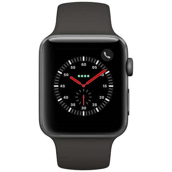 Apple Watch Series 3iGPS + Cellularfj 42mm Xy[XOCA~jEP[XƃOCX|[coh@MR302J/A_2