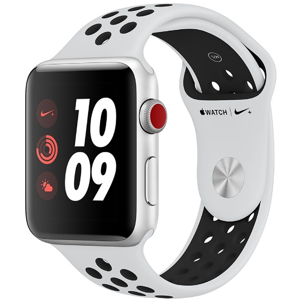 Apple Watch Nike+（GPS + Cellularモデル） 42mm シルバー ...