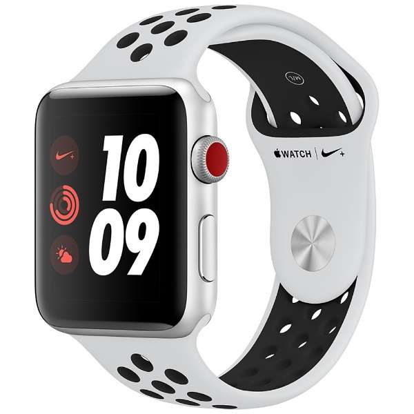 Apple Watch Nike+iGPS + Cellularfj 42mm Vo[A~jEP[XƃsAv`i/ubNNikeX|[coh@MQME2J/A_1