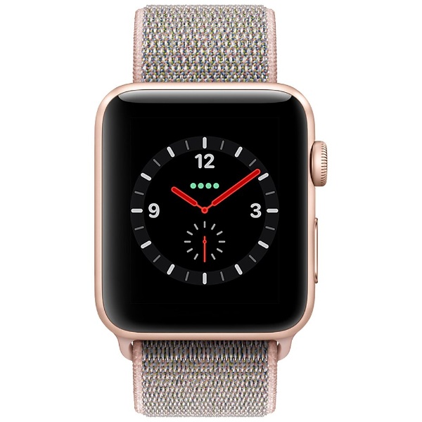 881モデル番号Apple Watch  3 GPS 42mm ゴールドアルミニウムケース