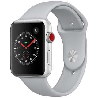 Apple Watch Series 3iGPS + Cellularfj 42mm Vo[A~jEP[XƃtHbOX|[coh@MQKM2J/A yïׁAOsǂɂԕiEsz