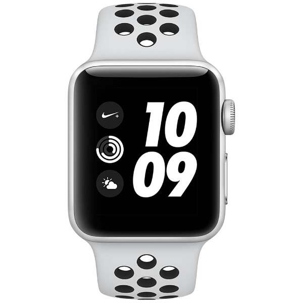 Apple Watch Nike+（GPS） 38mm シルバーアルミニウムケースとピュア