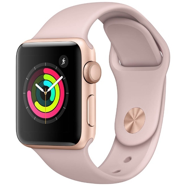 Apple Watch Series 3（GPS） 38mm ゴールドアルミニウムケースとピンクサンドスポーツバンド MQKW2J/A アップル｜ Apple 通販