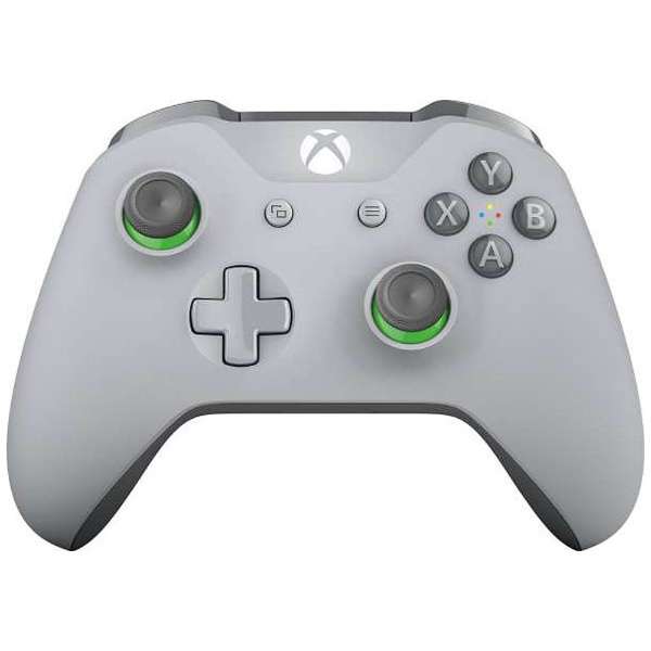 【純正】Xbox ワイヤレス コントローラー （グレー / グリーン） WL3-00062[Xbox One] マイクロソフト｜Microsoft 通販 | ビックカメラ.com