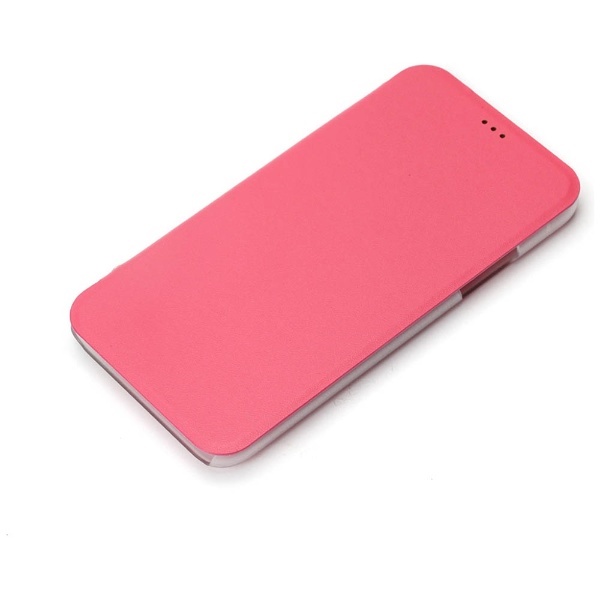 iPhone X用 手帳型 フリップハードケース ピンク PG-17XFP44PK PGA 