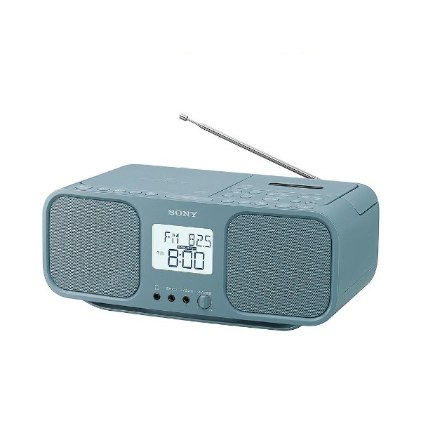 CDラジオカセットレコーダー ブルーグレー CFD-S401(LI) [ワイドFM対応 /CDラジカセ]