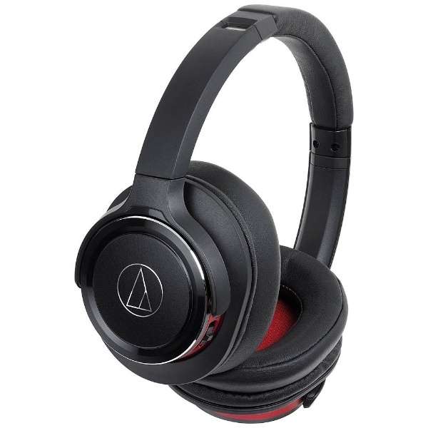 蓝牙头戴式耳机黑色红ATHWS660BTBRD[Bluetooth对应]_1
