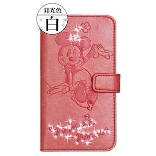 Iphone 8用 手帳型 着信で光る魔法のケース ディズニー ミニーマウス Toei424 東栄 Toei 通販 ビックカメラ Com