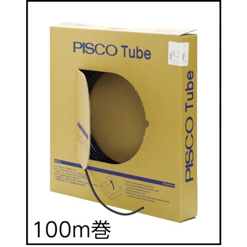 ピスコ ポリウレタンチューブ レッド ８×５ １００Ｍ UB0850-100-R