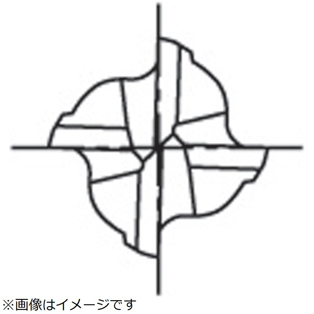 XPMエンドミル　4刃　ショート　19　89129 XPM-EMS-19