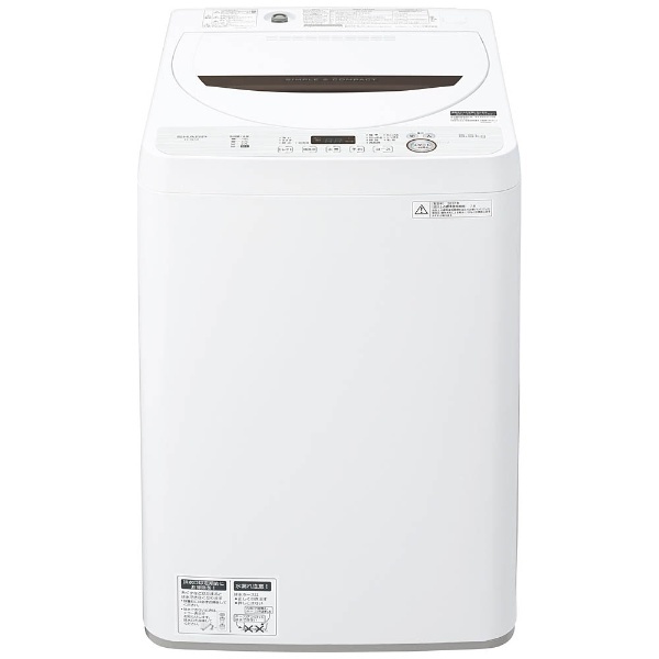 ES-GE5B-T 全自動洗濯機 ブラウン系 [洗濯5.5kg /乾燥機能無 /上開き ...