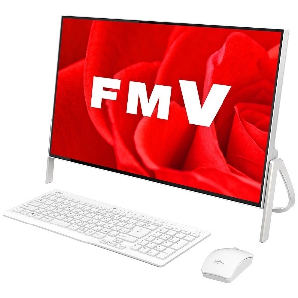 FMVF70B3W デスクトップパソコン FMV ESPRIMO ホワイト [23.8型 /intel Core i7 /メモリ：4GB  /HDD：1TB /2017年秋冬] 富士通｜FUJITSU 通販