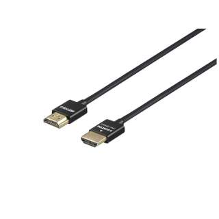 HDMIケーブル BSHD3Sシリーズ ブラック BSHD3S30BK [3m /HDMI⇔HDMI /スリムタイプ /イーサネット対応]