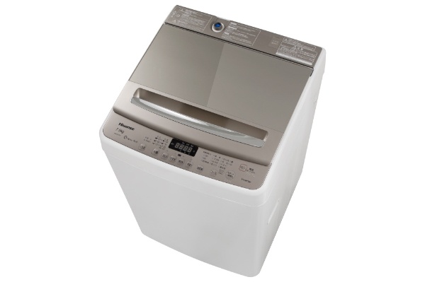 HW-DG75A 全自動洗濯機 ホワイト/シャンパンゴールド [洗濯7.5kg /乾燥 