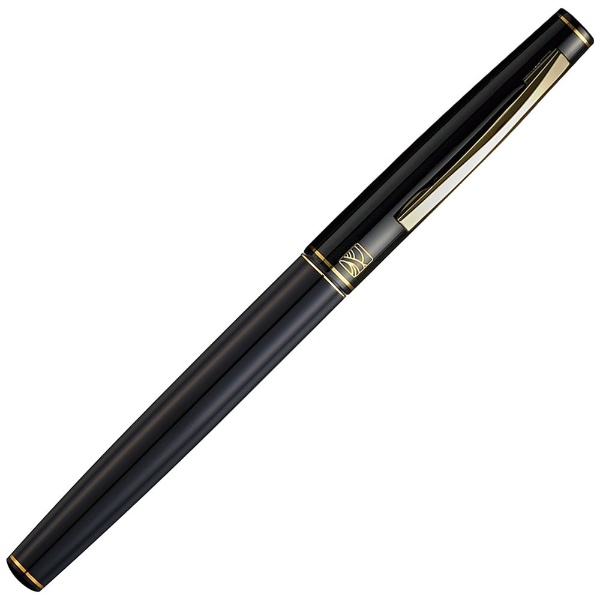 呉竹 筆ペン 万年筆 万年毛筆 漆調 黒 黒軸 DU140-15C - 筆記用具