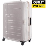 【アウトレット品】 鏡面加工スーツケース　5188-55-IV　51L 【処分品の為、外装不良による返品・交換不可】