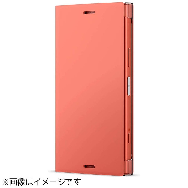【ソニー純正】 Xperia XZ1 Compact用　手帳型ケース Style Cover Stand　ピンク　SCSG60JPP