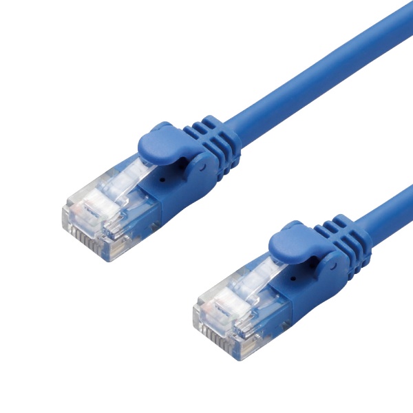 LD-GPAYC 品質検査済 BU5 LANケーブル ブルー カテゴリー6A 5m スタンダード 新品 送料無料