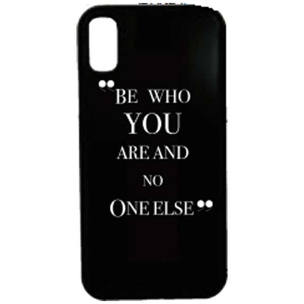 iPhone Xp@Waylly@Be Who You Are And No One Else@WL8-WHO ǂɒtP[X yïׁAOsǂɂԕiEsz_1
