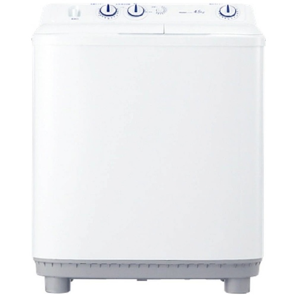 洗濯機 ハイアール JW-W45E w:ホワイト 二槽式洗濯機-