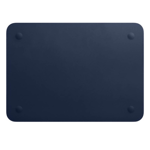 純正】 12インチMacBook用 レザースリーブ ミッドナイトブルー MQG02FE