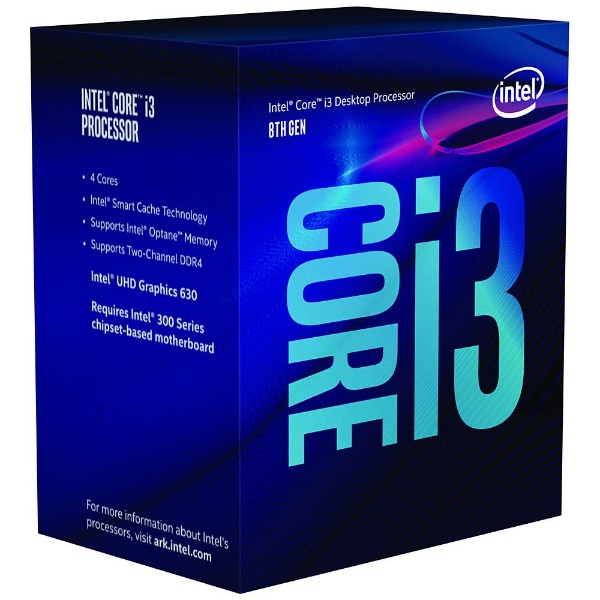 CPU］Intel Core i3-8100 インテル｜Intel 通販 | ビックカメラ.com