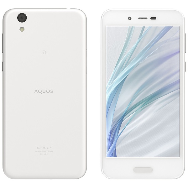 【防水・おサイフケータイ対応】AQUOS sense lite SH-M05ホワイト「SH-M05-W」 Snapdragon 430  5.0型・メモリ/ストレージ： 3GB/32GB nanoSIMx1　SIMフリースマートフォン