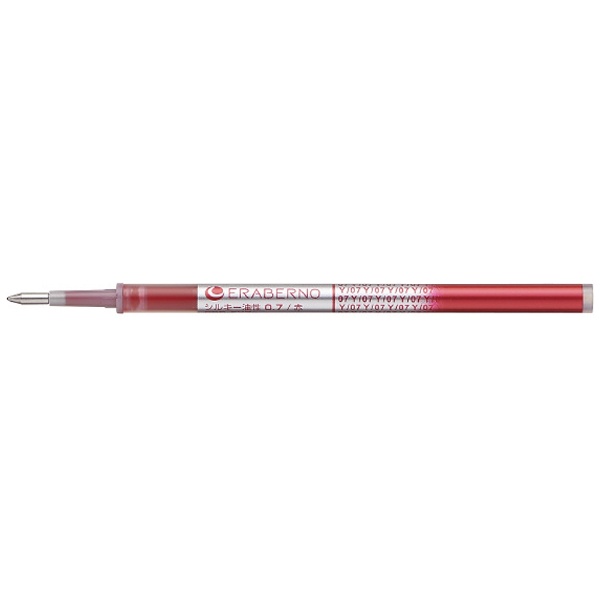 コクヨ ペン 選べるボールペン エラベルノ インク エアリーゲル 0.7 赤 PRR-EG7R 7本セット