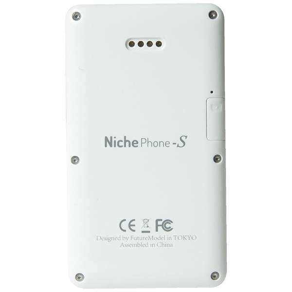 NichePhone-S白"MOB-N17-01WH"Android 4.2.0.96型、RAM/ROM： 无512MB/256MB nanoSIMx1 SIM移动电话_3